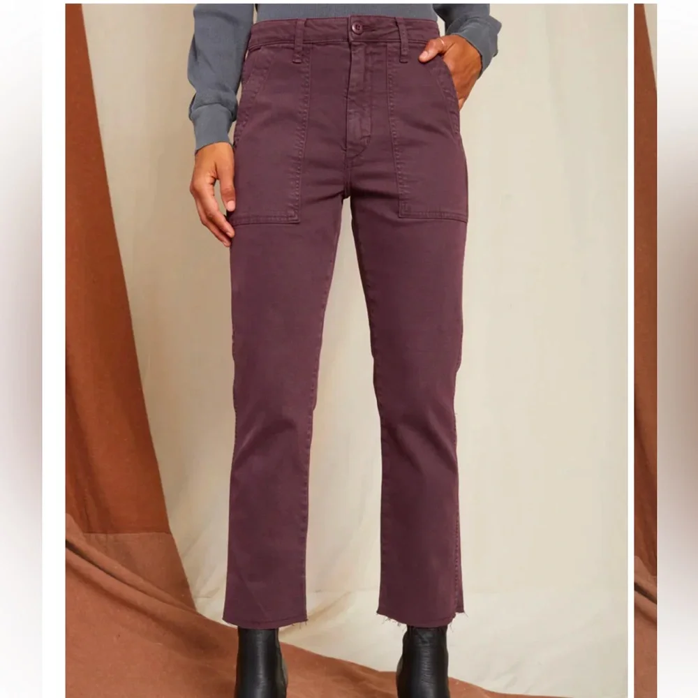 AMO EASY ARMY TROUSER, 25, WINE